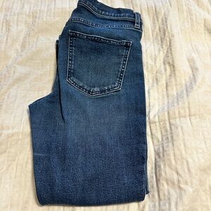 GAP Vintage Slim Mid Rise Jeans - Deep Blue